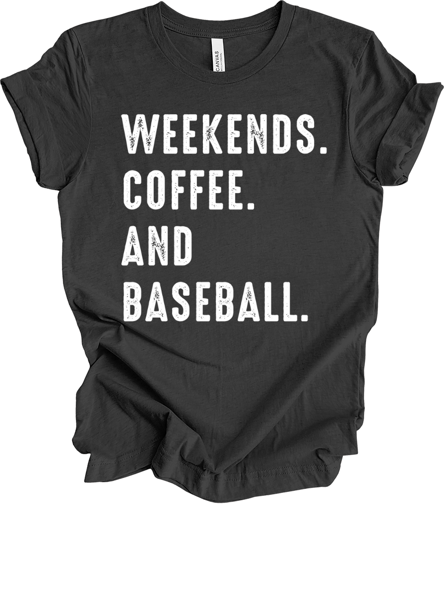 Weekend. Coffee. And Baseball.
