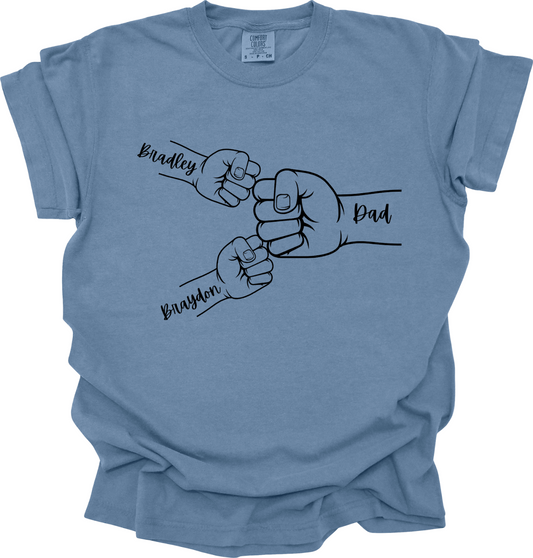 Dad Fist Bumps